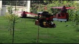 Testing Tricopter with 3D printed yaw mechanism