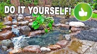 DIY POND KIT Installation and FINAL REVEAL
