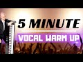 5 minute vocal warm up vocal exercises for guys