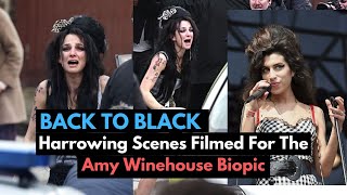 Harrowing Scenes Filmed For The Amy Winehouse Biopic 'Back To Black' |Marisa Abela, Jack O'Connell
