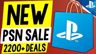 NEW PSN SALE LIVE NOW! PlayStation Sale With OVER 2200+ Deals (NEW PlayStation D