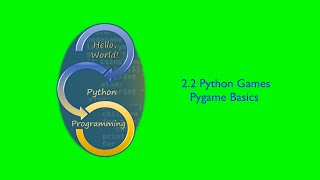Python Games 2 - Pygame Basics - Paul Mahon
