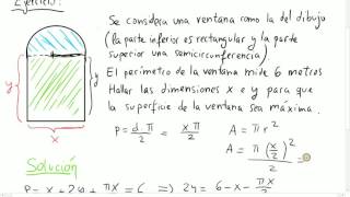 Ejercicio de optimizacion maximizar - Ejercicio de examen