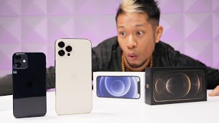 iPhone 12 Mini & 12 Pro Max Unboxing & First Impressions!