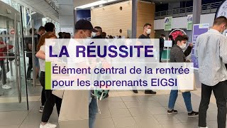 Rentrée 2021 : La réussite, élément centrale pour les apprenants EIGSI