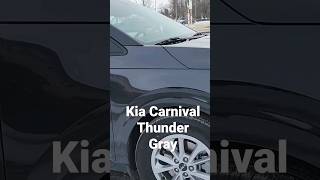 2023 Kia Carnival Thunder Gray #kiacarnival #van #2023car #kiacanada