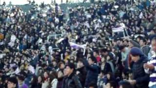 2011年関東大学ラグビー・早明戦　明治大学校歌＆第一応援歌