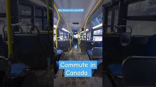 ETS Edmonton | ARC CARD | winter ride | public transportation| Epl | life in Canada | bus ride