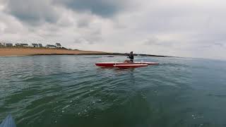 GONG Carbon Paddle with the Woo Outrigger