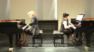 DUO GRANAT PLAYS: Darius Milhaud - Scharamouche (Vif, Moderne, Brazileira)