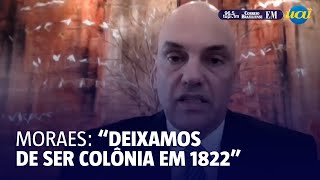 Alexandre de Moraes reage aos EUA: \