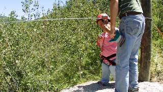 Dwarf Zip Line Fail and Crash!!!!