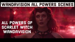 WandaVision All Powers Scenes | Scarlet Witch | Chaos Magic