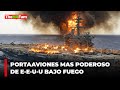 EL PORTAAVIONES MAS PODEROSO DE E-3-U-U BAJO FUEGO en el Mar Rojo | TheMXFam