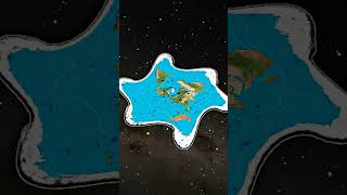 Is the Earth flat? 😨 #space #universe #astronomy