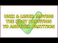 Unix & Linux: Moving the root partition to another partition