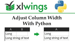 Python xlwings | Never Manually Resize Columns Again