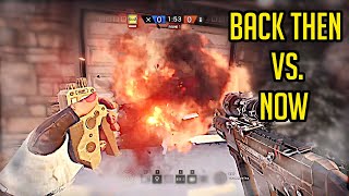 Rainbow Six Siege: Explosions - Back Then vs. Now #shorts