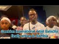 Welcoming of Gambian International Artist Batis3ta at the Banjul International Airport