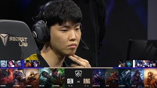 【2022全球總決賽】小組賽 第一天 GEN vs RNG