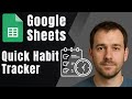 How to Create a Quick Habit Tracker in Google Sheets (2025 Tutorial)
