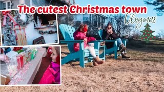 EXPLORING CHRISTMAS PRELUDE IN THE CUTEST CHRISTMAS TOWN| Vlogmas 11 2024| Tres Chic Mama