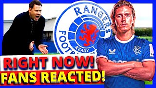 JUST ANNOUNCED!💥  LOOK AT WHAT HE SAID! 🤯 RANGERS FC NEWS