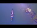 munroe thuruth island kollam drone video 4k