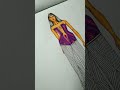 my latest fashion gown drawing. this helps me relieve my stress and anxiety. roselynarts art gown