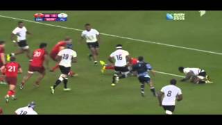 Rugby World Cup 2015 England Vs Fiji England last try