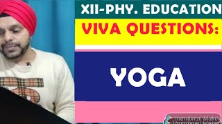 VIVA QUESTIONS ON YOGA| VIVA BASED QUESTIONS ON YOGA| PRACTICAL FILE BASED QUESTIONS ON YOGA|