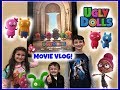 UGLY DOLLS MOVIE VLOG! Target Toy Hunt! Opening Blind Bags in the Theater!