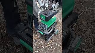 How to remove tree branches from garden - Electric Wood Shredder for Garden