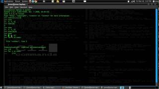 python tutorial in Linux (lists/arrays)