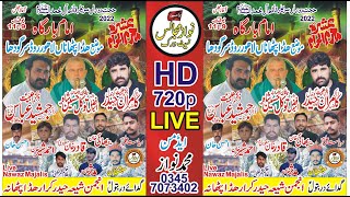 Live Ashra 4 Muharram Ul Haram 2022 Zakir Jamshaid Abbas Joya Hada Pathana Nzd Lahore Road Sargodha
