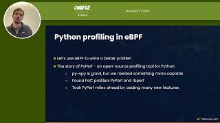 Low Overhead Python Application Profiling using eBPF | Conf42: Python
