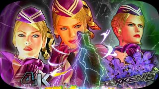 Nina ( Purple Garison Outfit ) Ultra Hard Tekken 6 UHD 4K 60 FPS