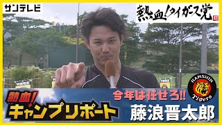 「嫌いなトレーニングは●●」藤浪晋太郎の熱血！キャンプリポート　#熱血タイガース党