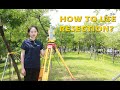 How to Use Resection to Setup the Station with N6 Total Station?