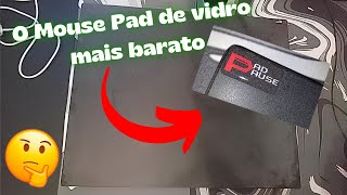 Review e Teste do Mousepad de Vidro Mais Barato do Brasil - PadPause