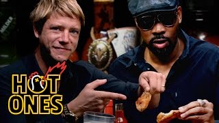 RZA and Paul Banks Tag Team Spicy Wings | Hot Ones