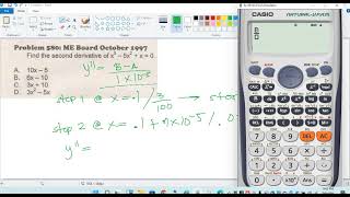 #26 SECOND DERIVATIVE CALCULATOR TECHNIQUE ENGLIS DUB