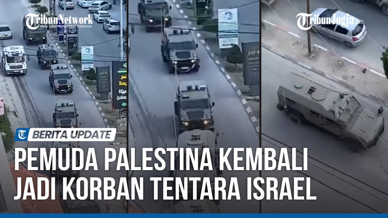 ISRAEL LANCARKAN SERBUAN KE BERBAGAI TITIK DI TEPI BARAT - YouTube