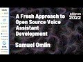 A Fresh Approach to Open Source Voice Assistant Development | Samuel Omlin | JuliaCon 2022