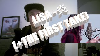 FIRST TIME hearing LiSA!!! [LiSA - 炎 + THE FIRST TAKE] REACTION!!