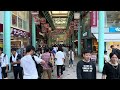 kichijoji summer 2023 walking tour tokyo japan 4k hdr binaural