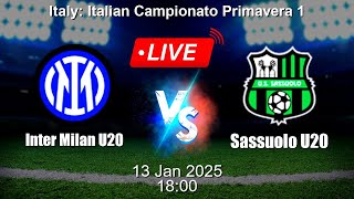 🔴 LIVE: Inter Milan U20 vs Sassuolo U20 - Football Live Score - Italian Campionato Primavera 1