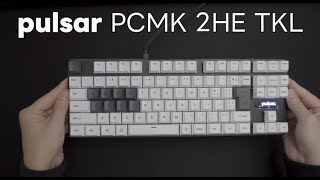 【Pulsar PCMK2 HE TKL】日本語配列最強のラピッドトリガー！