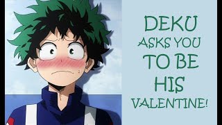 Deku Asks You To Be His Valentine! (Part #33) | MY HERO ACADEMIA ASMR ROLEPLAY