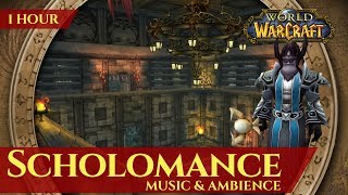 Vanilla Scholomance - Music \u0026 Ambience (1 hour, 4K, World of Warcraft Classic)